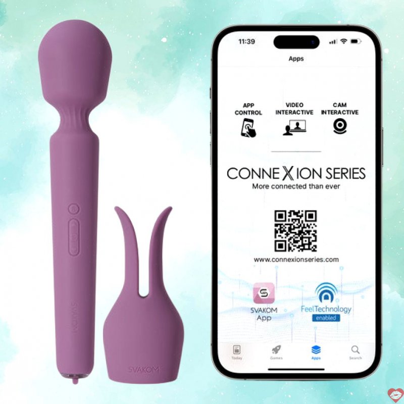 Chày rung cỡ lớn siêu mạnh Svakom Emma Neo 2 điều khiển qua App