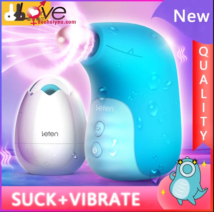 Máy rung bú Leten mini khủng long siêu mạnh cảm giác cực phê