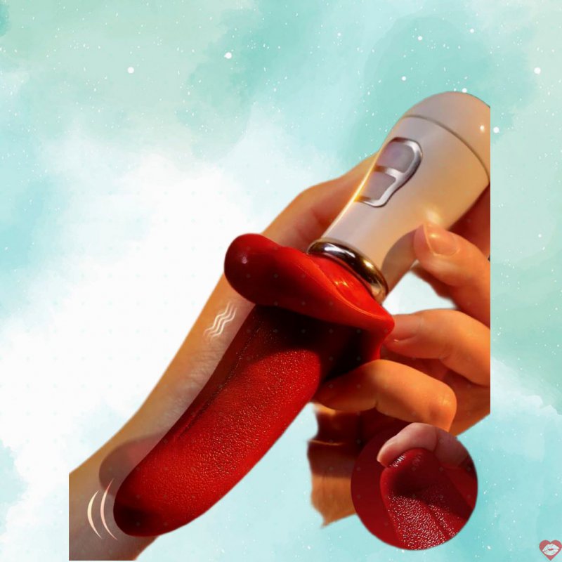 Lưỡi rung Mizzzee Red Zahra 10 chế độ mềm mại giá rẻ