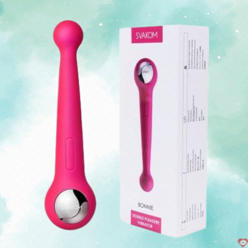 Sextoy chày rung 2 đầu Svakom mỹ cao cấp Bonnie kích thích điểm G cực đã