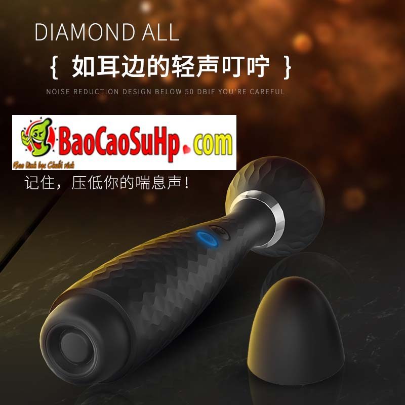 Chày rung 2 đầu Black Knight chế độ rung thụt hiện đại