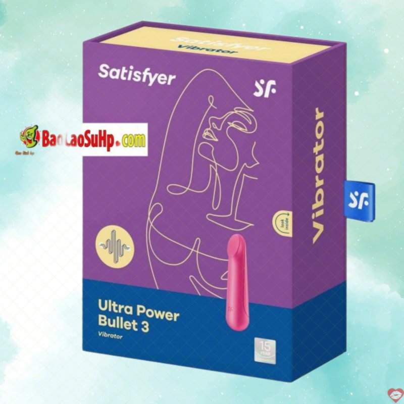 Trứng rung USA thỏi son Satisfyer – Ultra Power Bullet 3 Vibrator