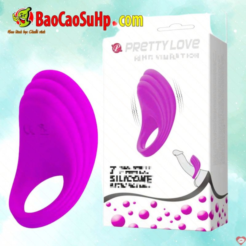 Vòng đeo dương vật Prettylove Ring Coc BI-210150 7 chế độ