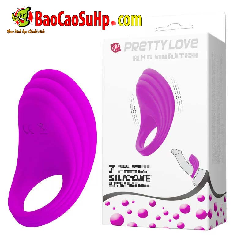 Vòng đeo dương vật Prettylove Ring Coc 7 chế độ rung tăng khoái cảm