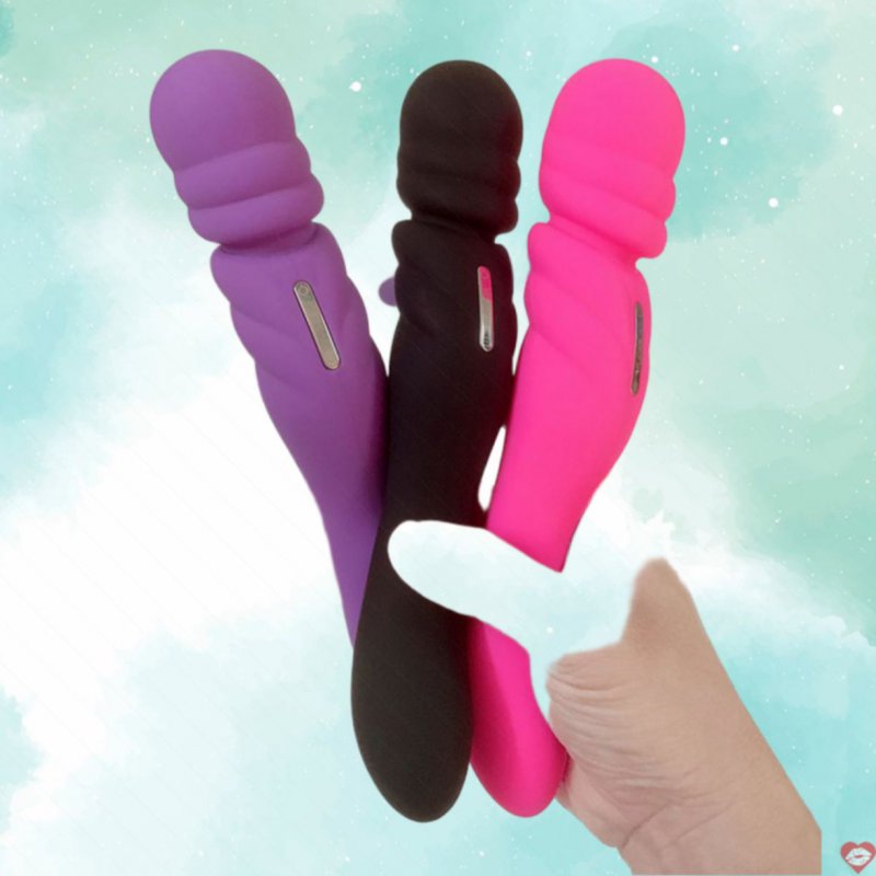 Chày Rung Kích Thích Cao Cấp Siêu Rung 2 Đầu  Thiết Kế Rất Mềm Mịn - Nalone Jane