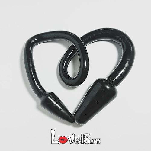 Dương Vật Giả Đen 2 Đầu Cho Các Cặp Đôi Đồng Tính Nữ
