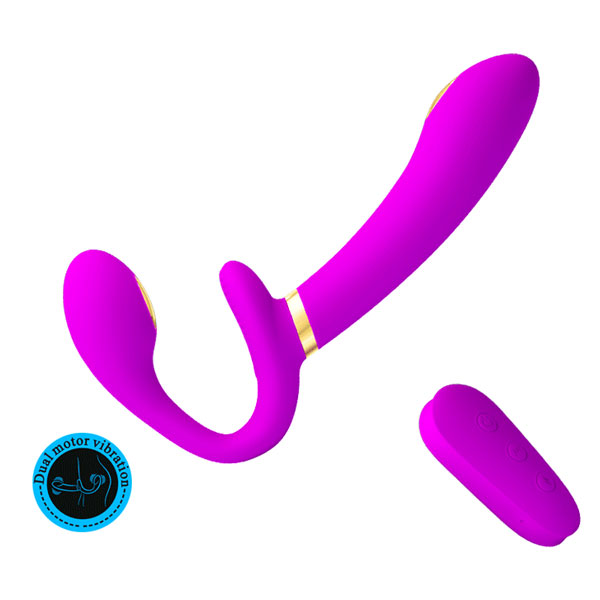 Dương Vật Giả 2 Đầu Pretty Love Thunderbird Sốc Điện + Remote