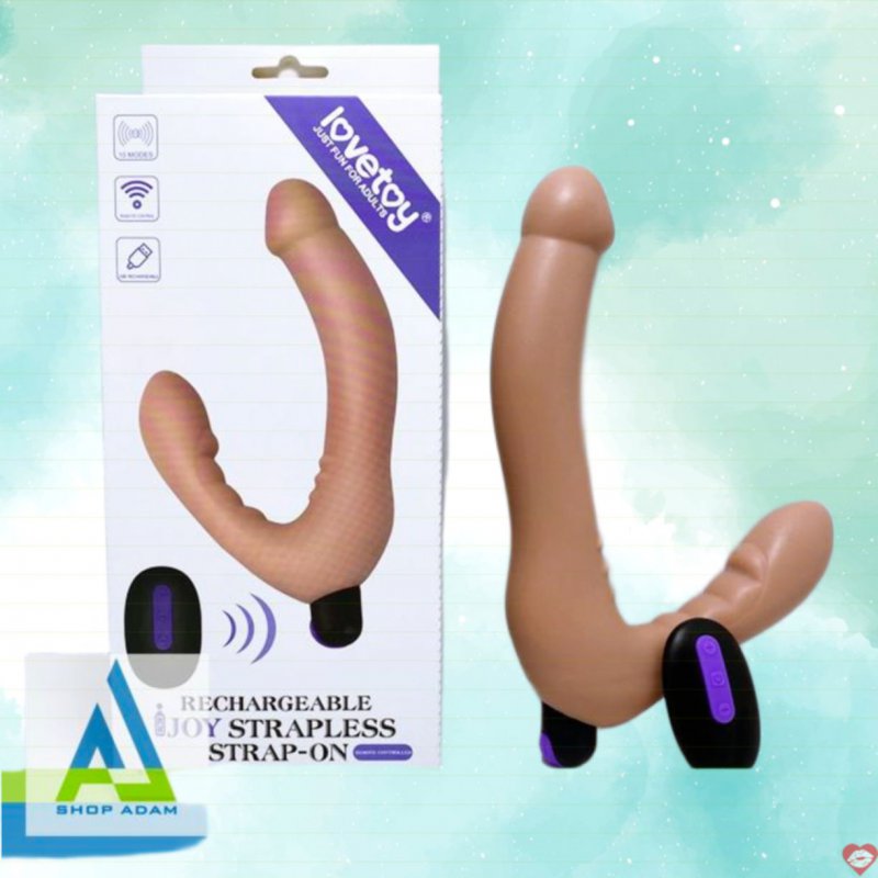 Dương vật giả 2 đầu Lovetoy điều khiển từ xa silicon mềm mại kích thích cực đỉnh 