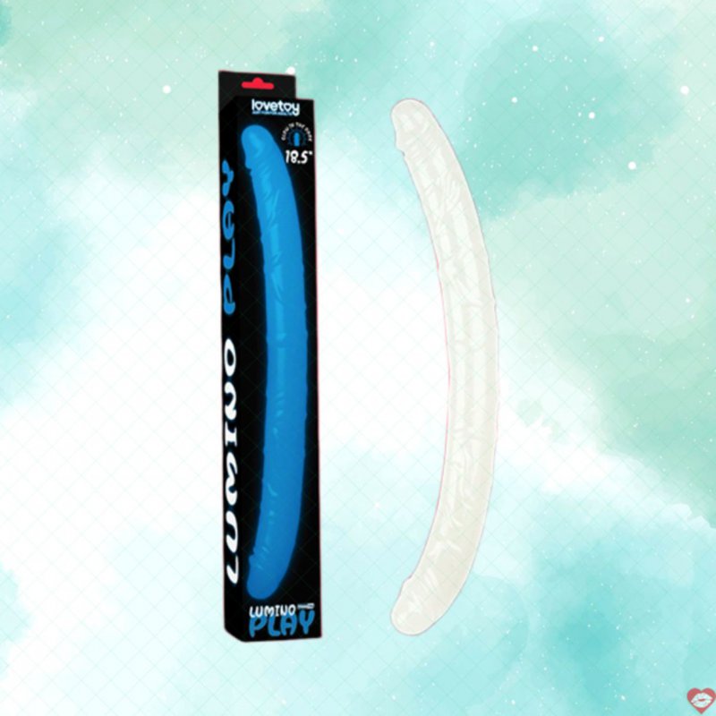 Dương vật giả 2 đầu Lovetoy Lumino Play 18,5 inch cao cấp, thăng hoa 