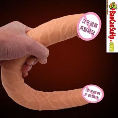Dương vật giả 2 đầu king tuner siêu mềm mại kích thích mạnh