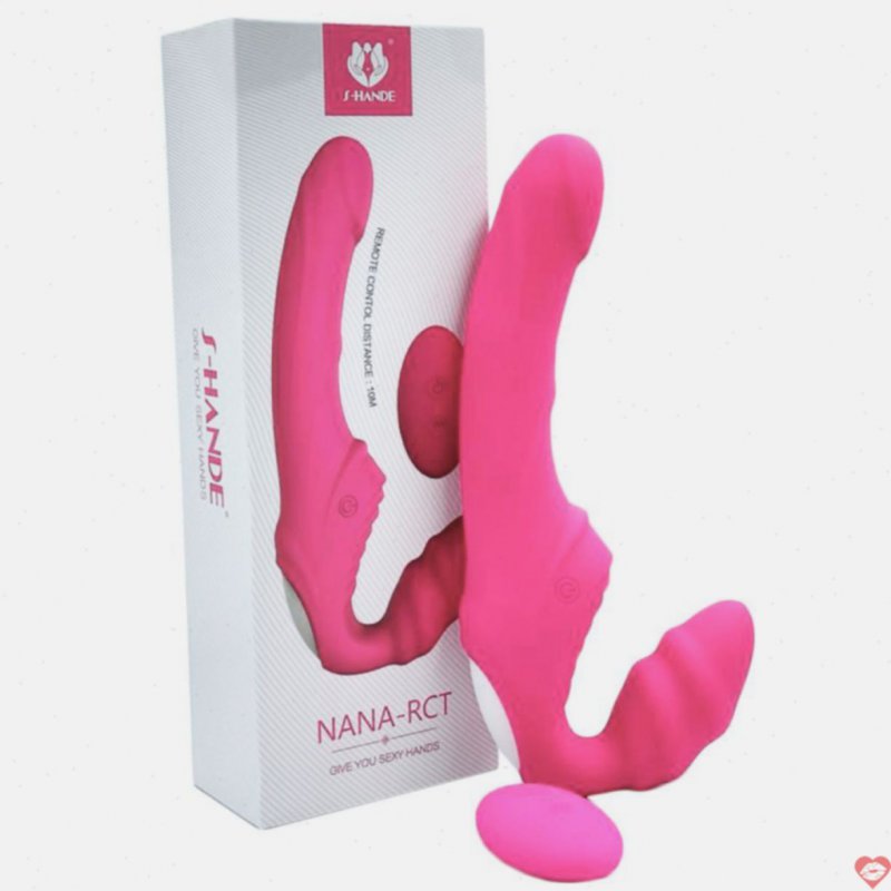 Dương Vật Giả 2 Đầu Có Điều Khiển Siêu Rung Cho Lesbian An Toàn 