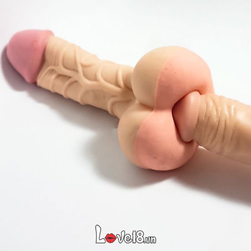 Dương vật giả silicone to mềm