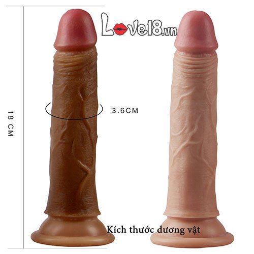 Dương vật giả siêu mềm mịn Lovetoy USA