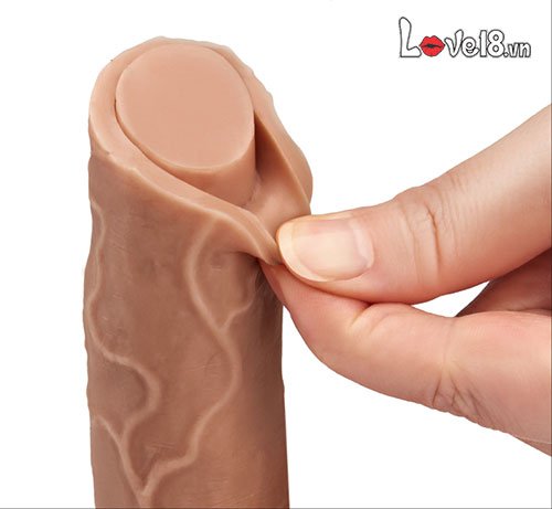 Dương vật giả Lovetoy Nature 2 thớ siêu mềm mịn 8 inch