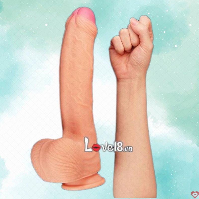 Dương vật gắn tường Lovetoy Nature Cock 11 inch siêu bự hàng cao cấp 