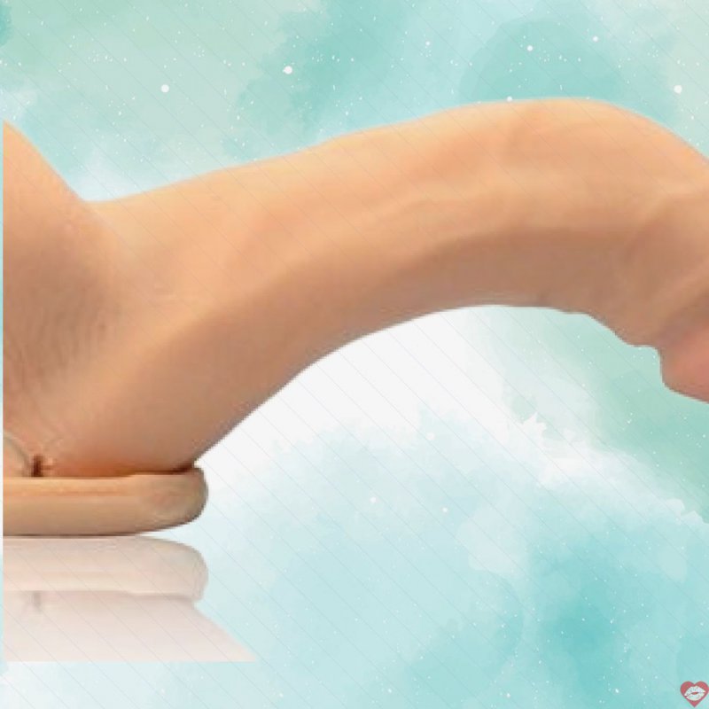 Dương vật khủng Loveaider có rung, silicon mềm mại, hỗ trợ nữ thủ dâm 