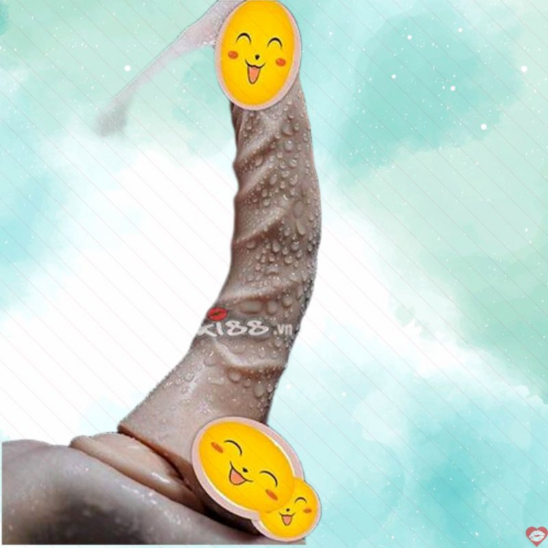 Dương vật rung tỏa nhiệt Crazy Fire sextoy nữ silicon cao cấp 