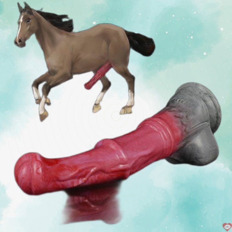 Dương vật ngựa silicone kích thích hậu môn cực đã FAAK chất lượng 