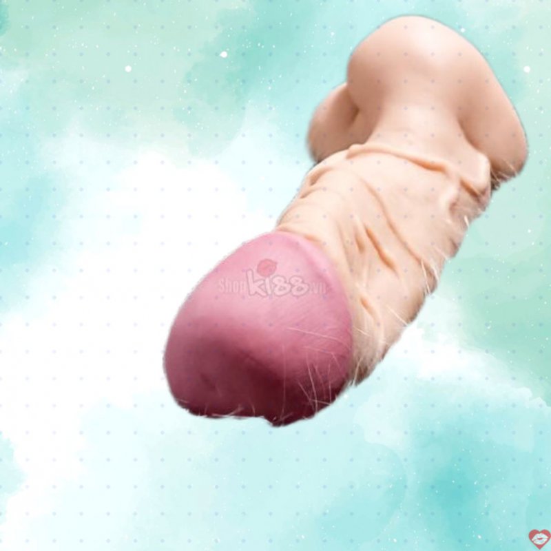 Dương vật giả silicone mềm dẻo Jiuai to khủng an toàn cho Gay 