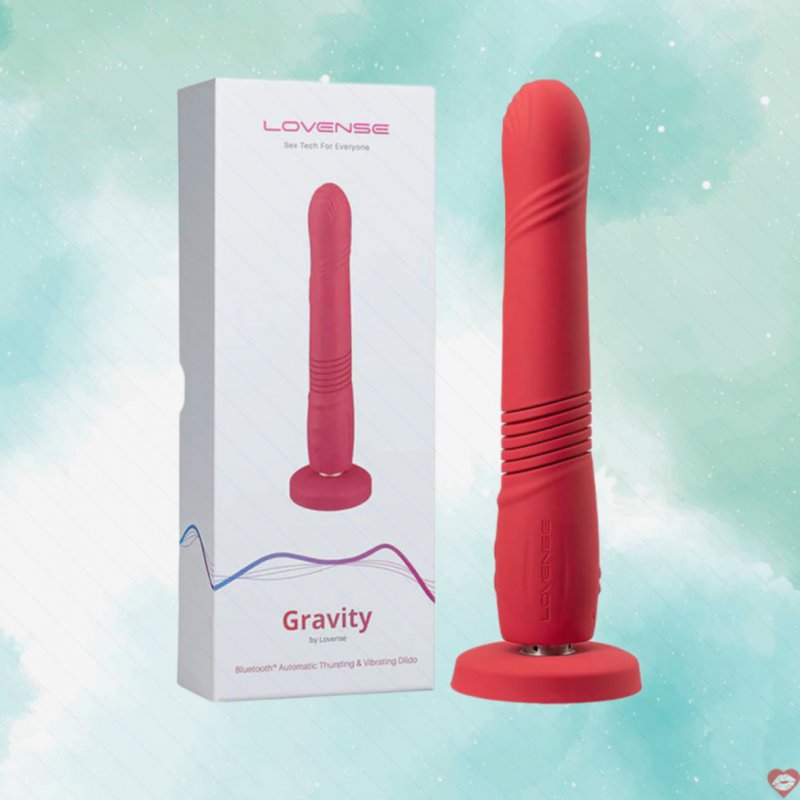 Dương vật giả Lovense Gravity rung đa tần số điều chỉnh theo ý thích 