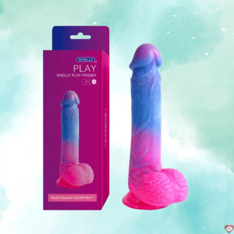 Dương Vật Giả Dính Tường Shelly Play Prismy Galaxy Chuyển Sắc 