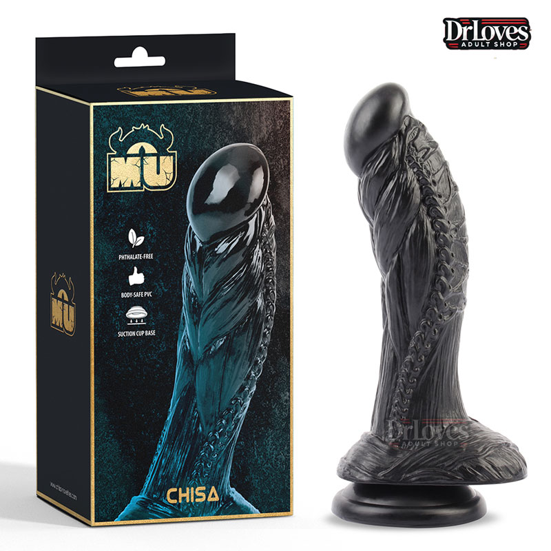 Dương vật giả MU Horny Hunter đầu alien đế hút chân không