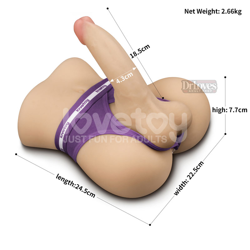 Búp Bê Bán Thân Lovetoy Streetgirl Có Dương Vật Giả Cao Cấp