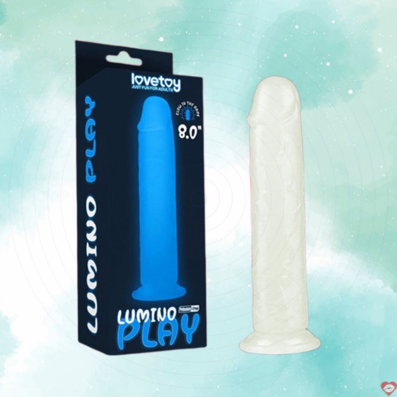 Dương vật giả gắn tường Lovetoy Lumino Play 8 inch