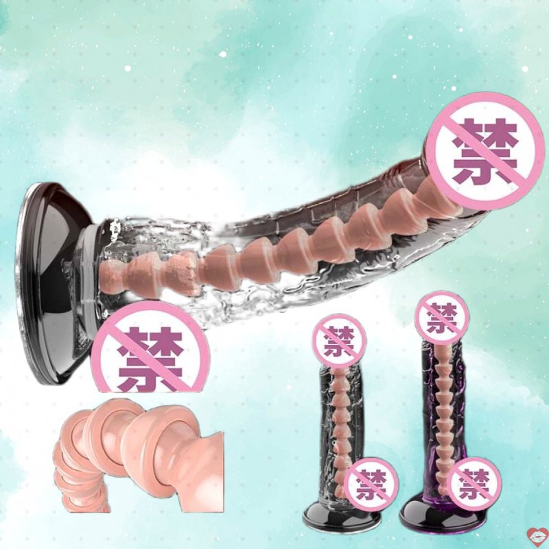 Dương vật trong suốt Please the Sky Cannon Penis bẻ tạo dáng 360 rung.