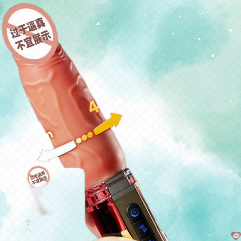Dương vật giả Thụt to nhỏ Coc Penis Silas Silicone màu da nhỏ gọn
