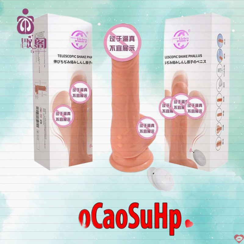 Dương vật đóng đất Maxshen Shakeshi công nghệ Japan thụt ngoáy Silicone