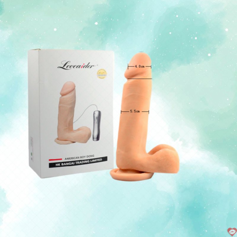 Dương Vật Dán Tường Cao Cấp Siêu NgoáySiêu Mềm Mịn Như Thật - Loveaider Boy Dong