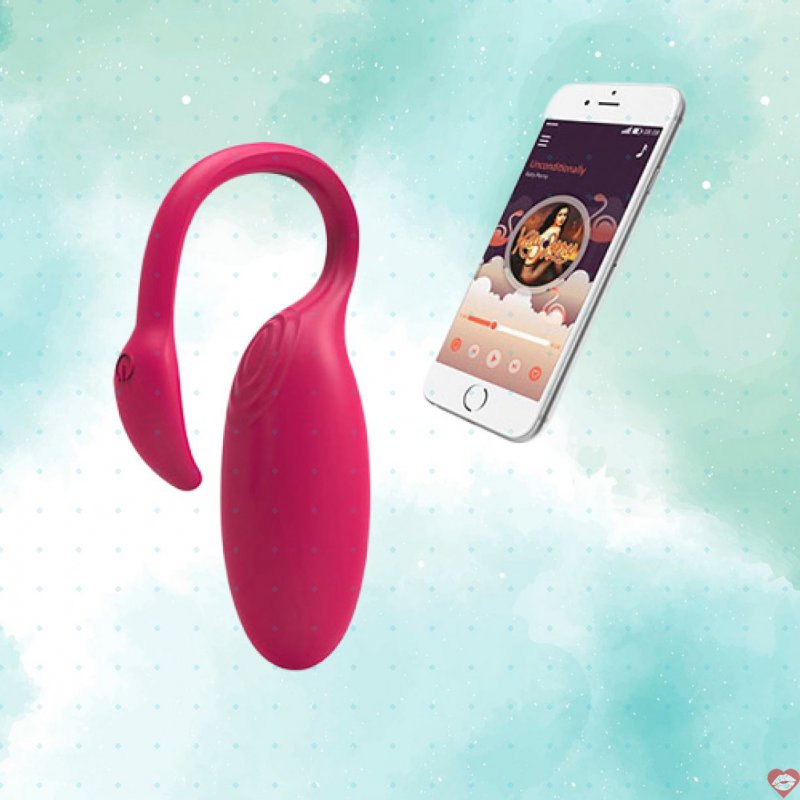 Trứng Rung Bluetooth Thiên Nga Silicone An Toàn Kích Thích G điểm 