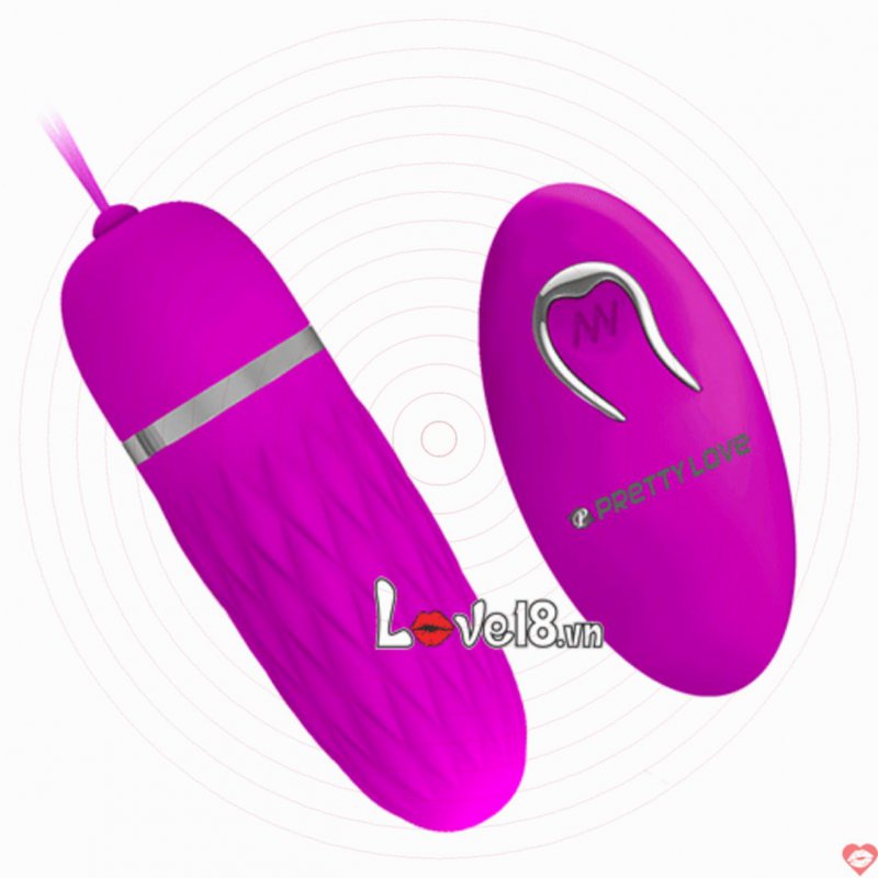 Trứng Rung Pretty Love Dawn Điều Khiển Từ Xa 12 Chế Độ Siêu Phê 