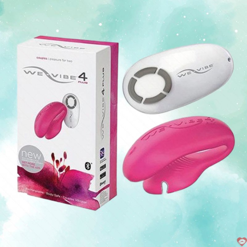 We Vibe 4 Plus Mát Xa Điểm G Bluetooth Sextoy Cao Cấp Silicon Chống Nước 
