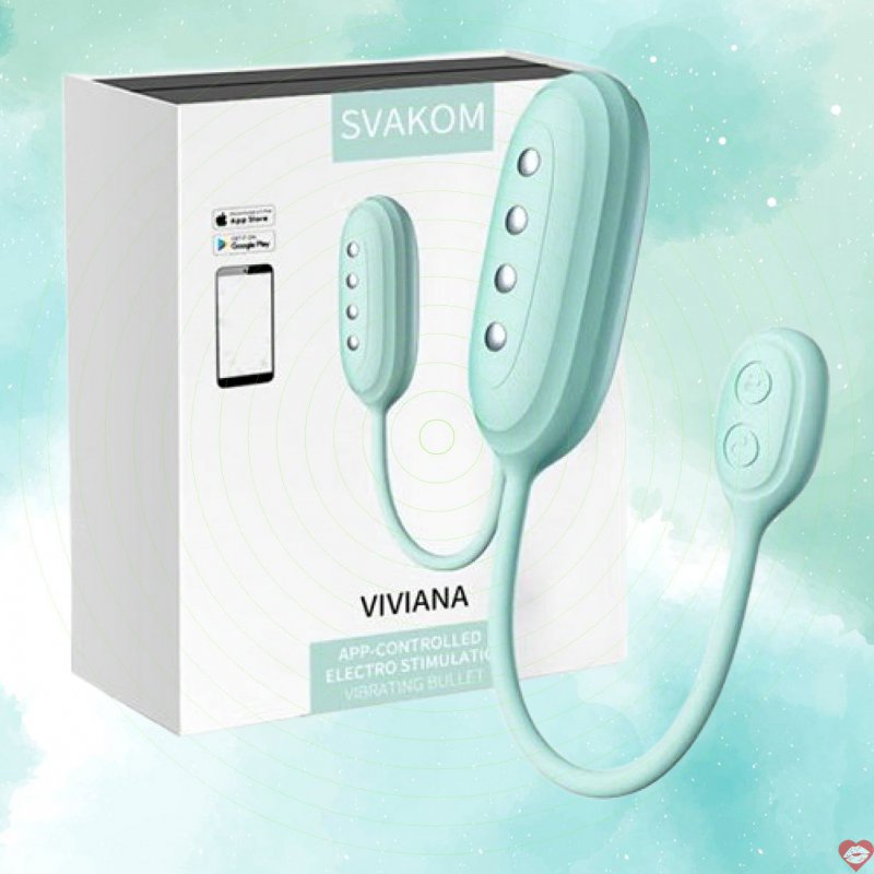 Trứng rung xung điện Svakom Viviana điều khiển xa app kích thích mạnh 