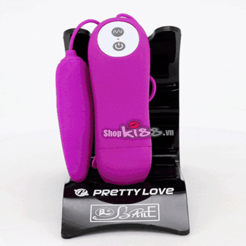 Trứng rung bé hạt tiêu Prettylove Harriet silicon mềm mại dễ dùng nữ giới