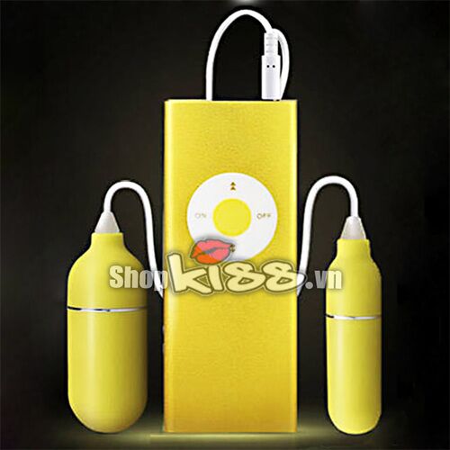 Trứng rung đôi đa tần Leten kẹp nhũ hoa, silicone mềm mại kích thích tuyệt vời
