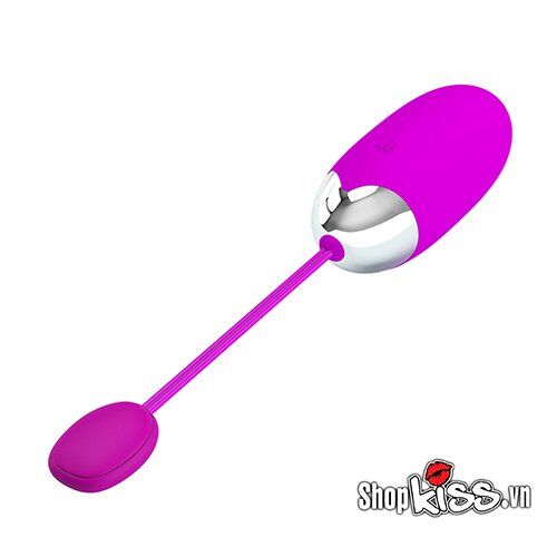 Trứng rung Pretty Love Abner đa tần số điều khiển từ xa chất liệu silicon