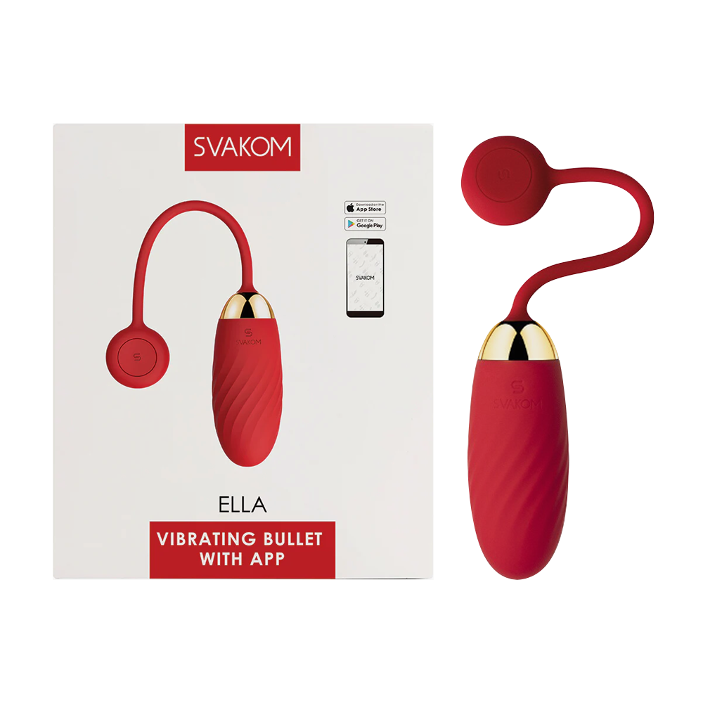 Trứng rung Svakom Ella điều khiển app Bluetooth silicon an toàn
