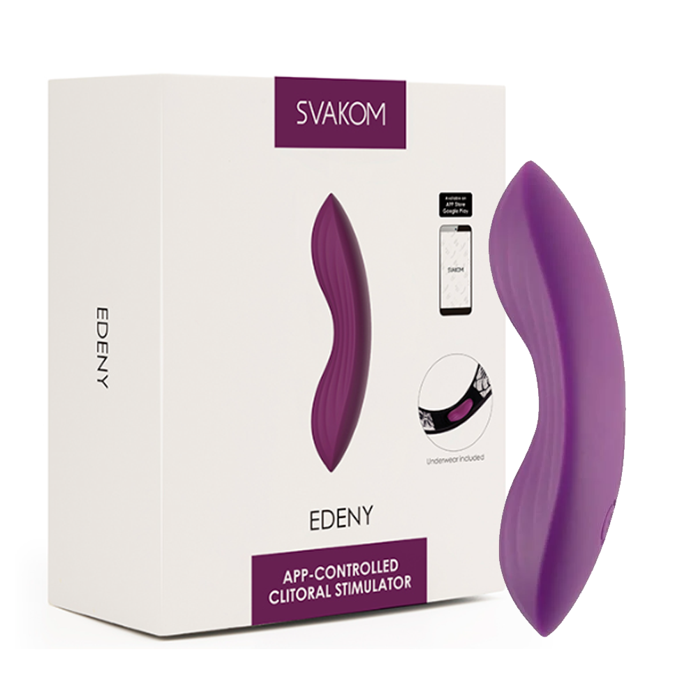 Trứng Rung Svakom Edeny mini gắn quần lót cho chị em và cặp đôi thăng hoa