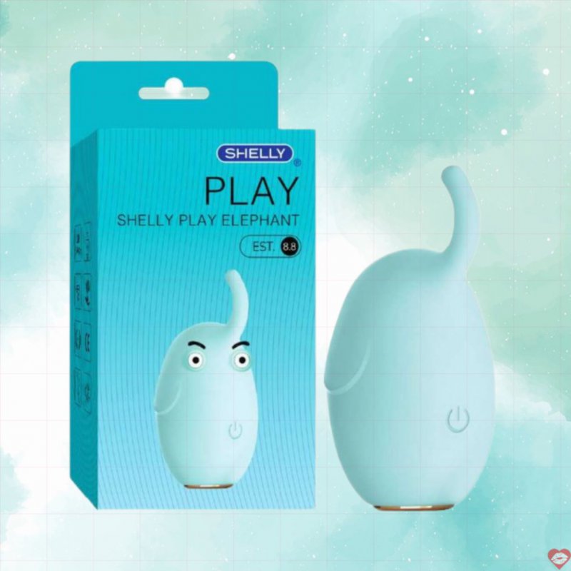 Trứng rung hình voi Shelly Play Elephant