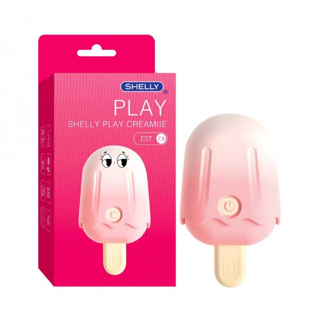 Máy massage Shelly Play Creamiie trứng rung mini hút sóng cực mạnh