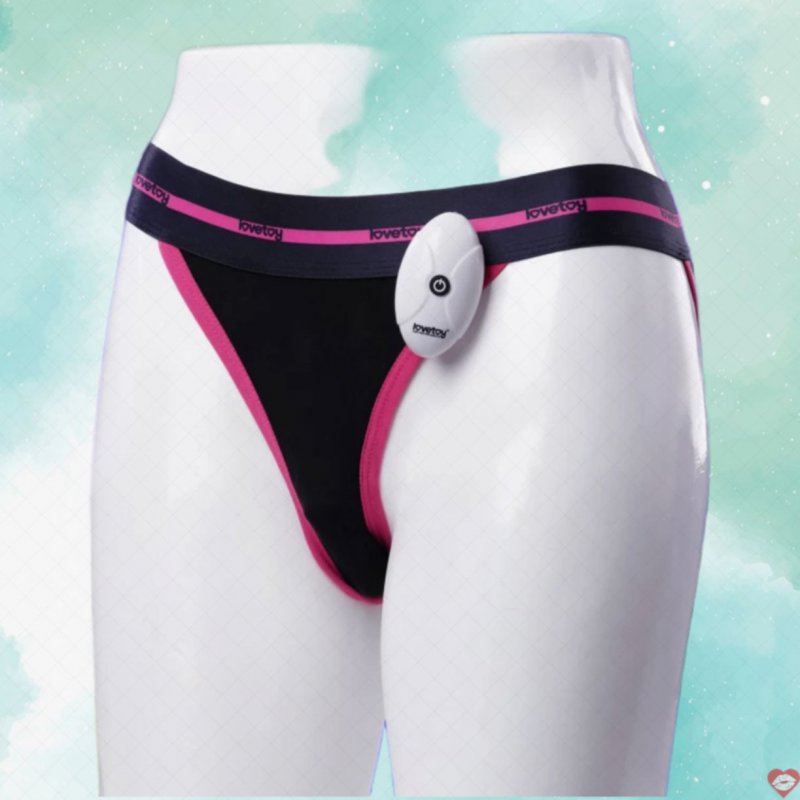 Lovetoy Printed Vibrating chíp rung điều khiển từ xa tiện lợi