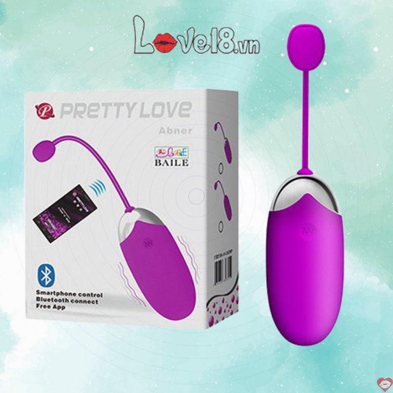 Trứng rung tình yêu kết nối bluetooth Pretty Love Abner