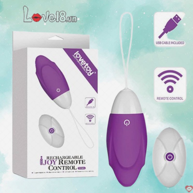 Trứng rung tình yêu có remote điều khiển IJOY LoveToy  