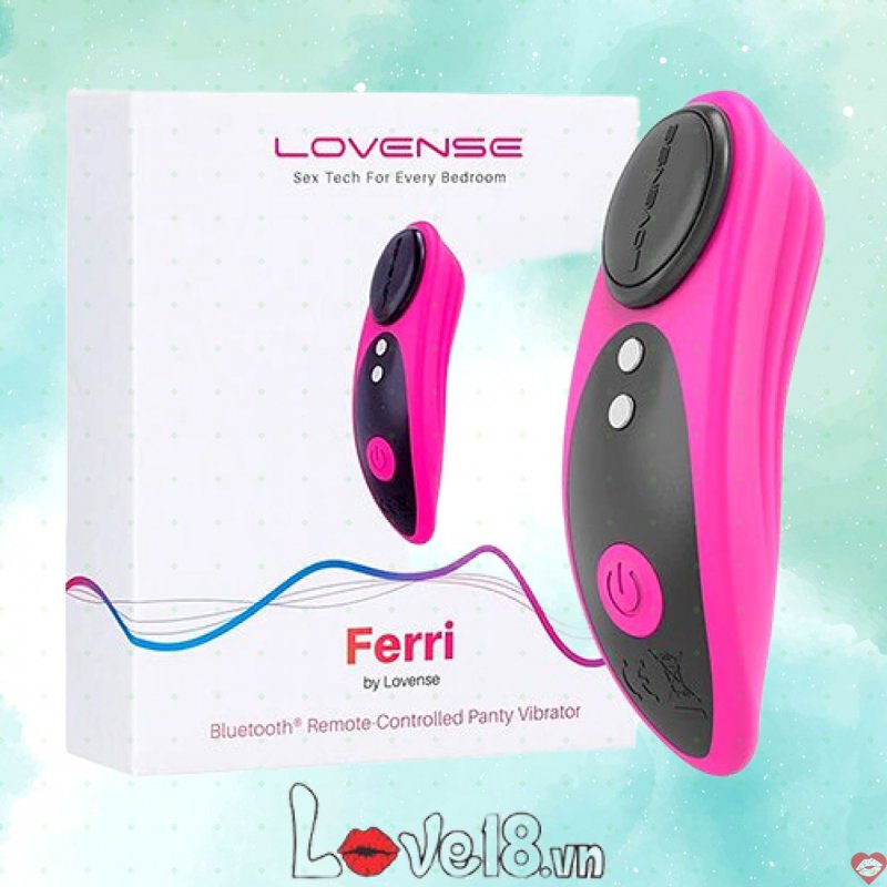 Trứng rung gắn quần lót thông minh Lovense Ferri – Điều khiển qua app