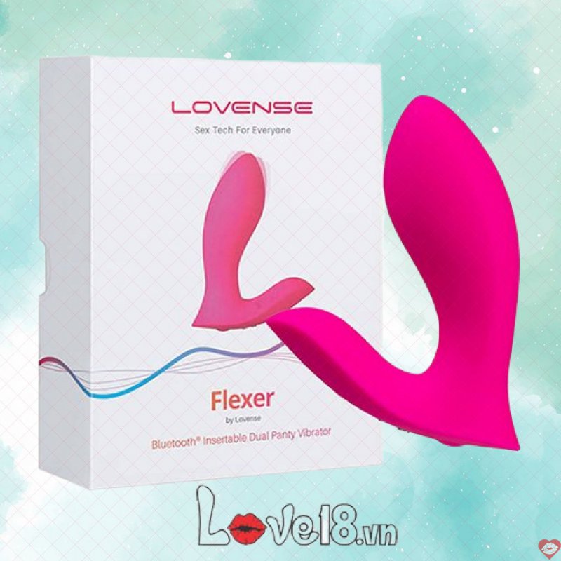 Trứng rung gắn quần lót kích thích điểm G Lovense Flexer – Điều khiển qua app