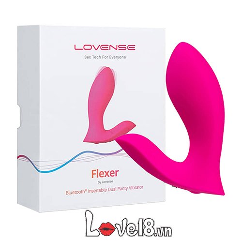 Trứng rung Lovense Flexer gắn quần lót kích thích điểm G điều khiển app