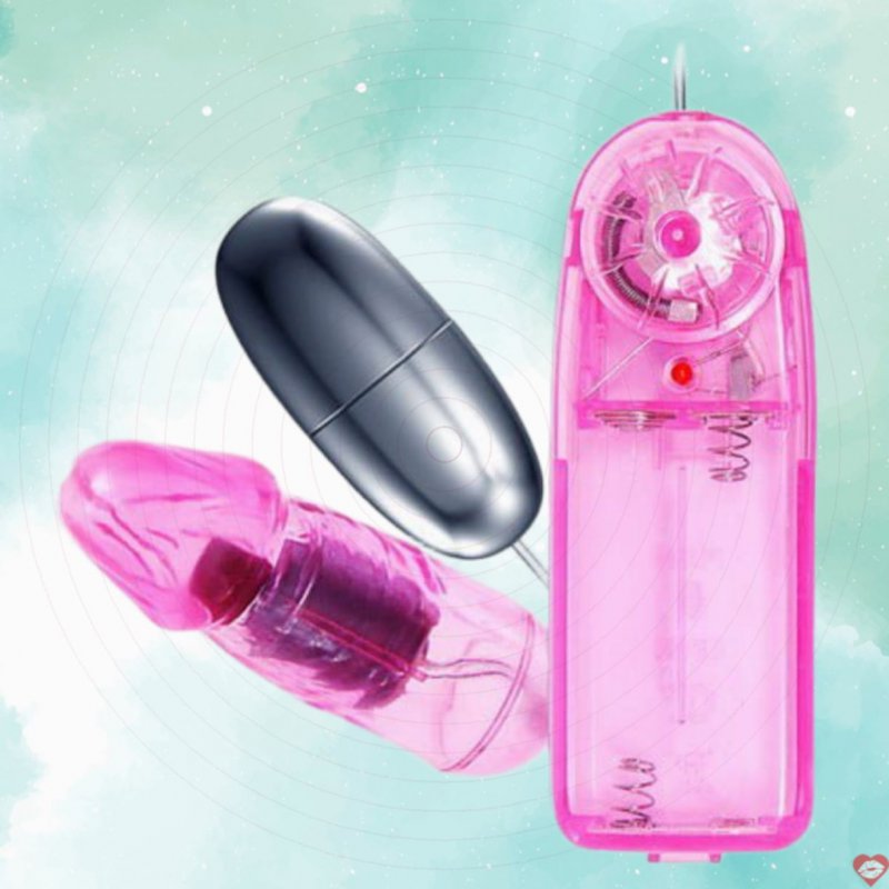 Trứng rung tình yêu 2 đầu inox mini đa chế độ siêu sướng 